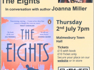 Barn Owl books - 'The Eights' In conversation with author Joanna Miller